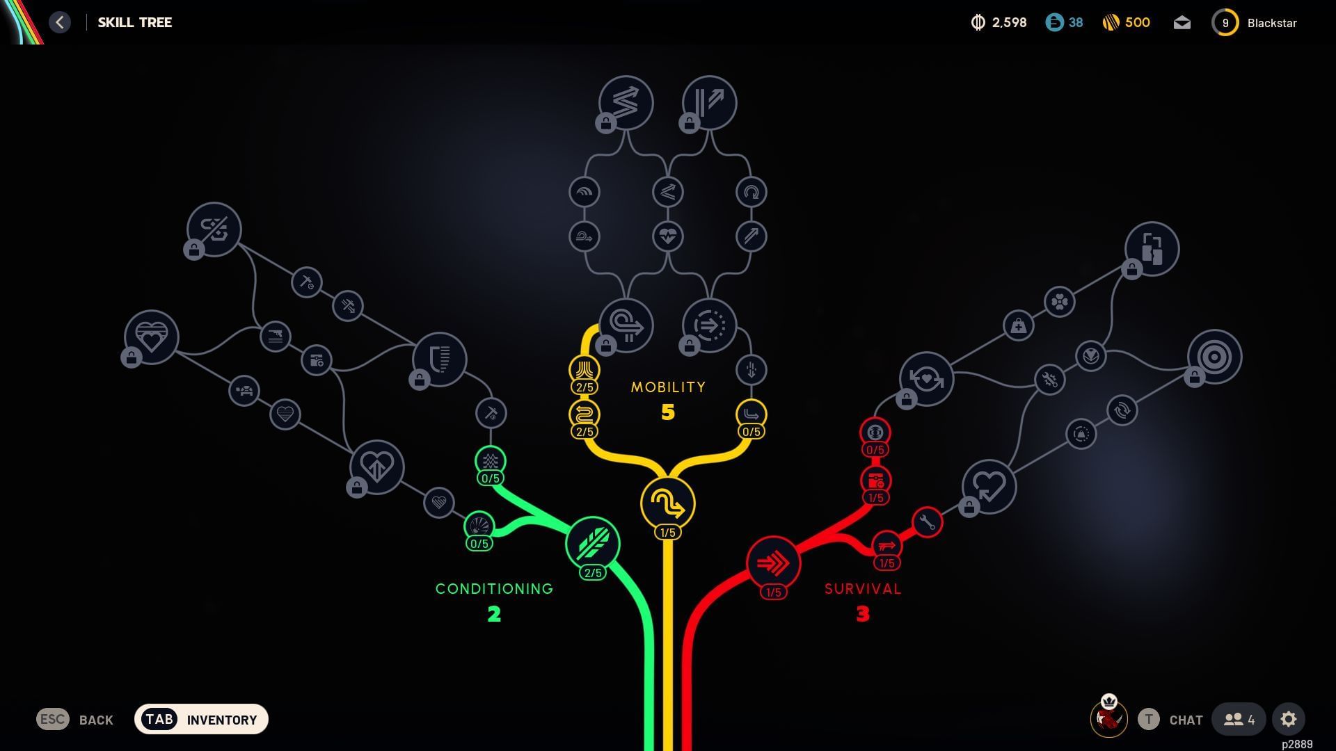 Skill Tree in ARC Raiders (Image via Sportskeeda Gaming/ Embark Studios)
