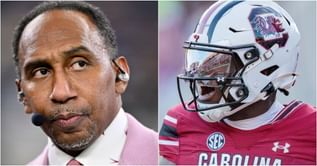 "This is automatic suspension": Stephen A. Smith rips Texas state trooper for bumping into South Carolina's Nyck Harbor