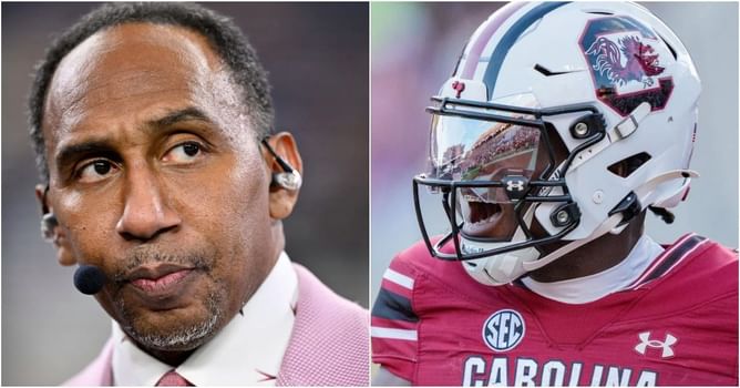"This is automatic suspension": Stephen A. Smith rips Texas state trooper for bumping into South Carolina's Nyck Harbor