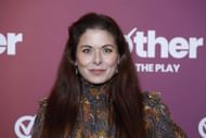 Debra Messing v "Ostatní" Zahajovací večer (obrázek přes John Lamparski/Getty Images)