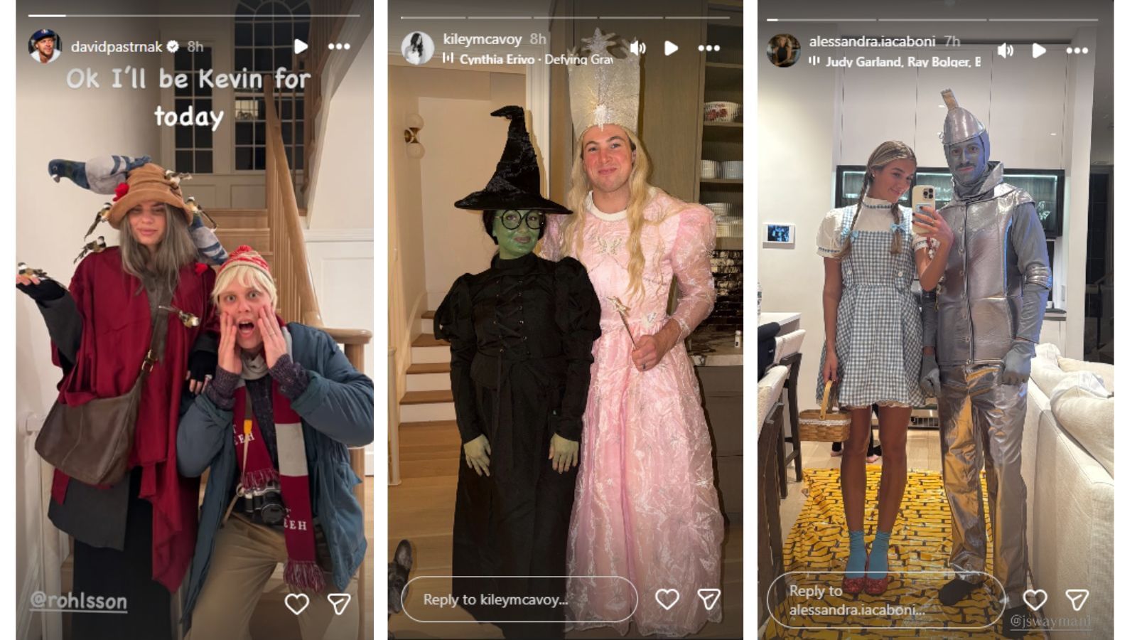 via Instagram/@davidpastrnak, @kyliemcavoy, @alessandra.iacaboni