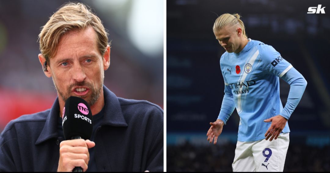 Peter Crouch responds with 6-word message after Erling Haaland copies his celebration in Manchester City win over Bournemouth