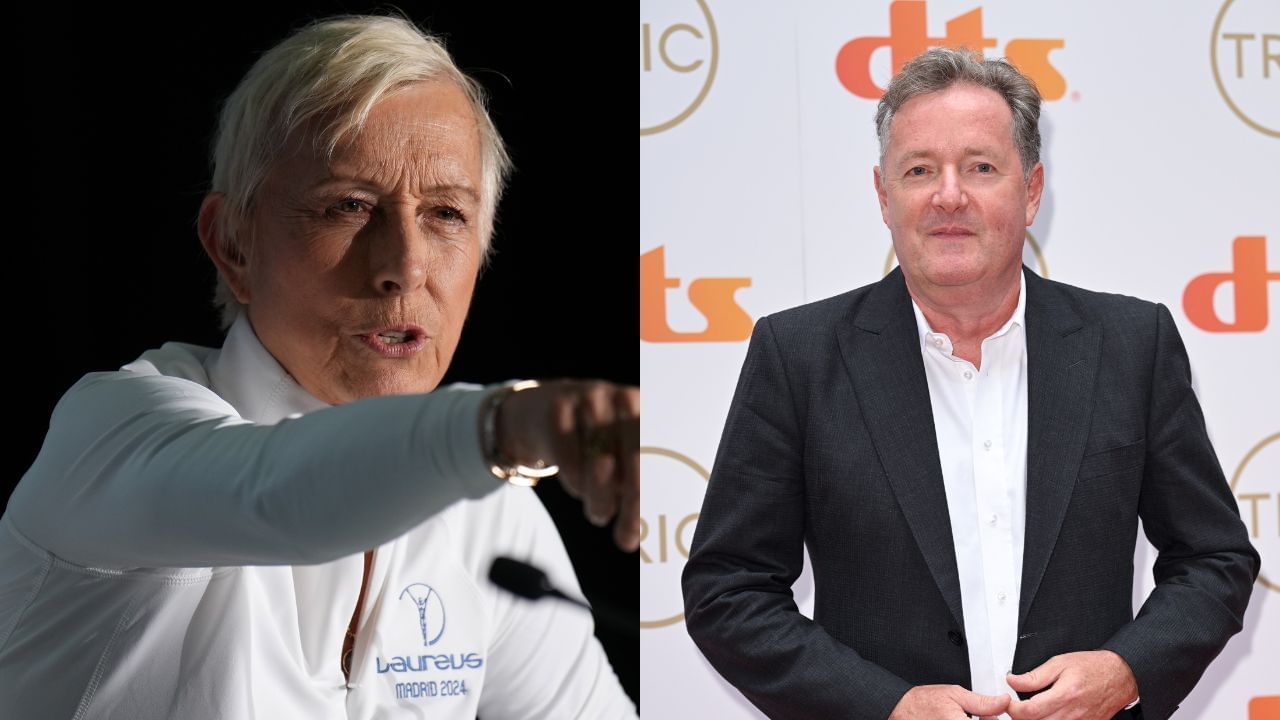 Martina Navratilova makes frustrations clear with Piers Morgan