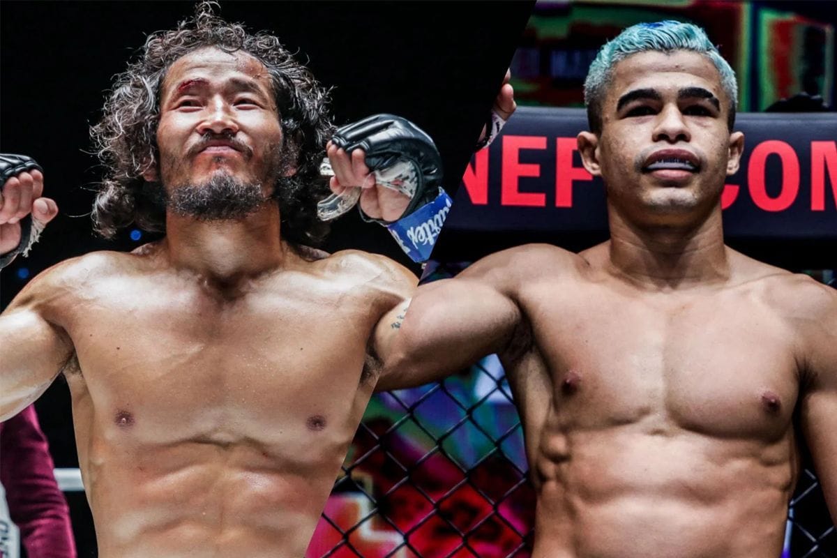Enkh-Orgil Baatarkhuu and Fabricio Andrade (Image by ONE Champioship)