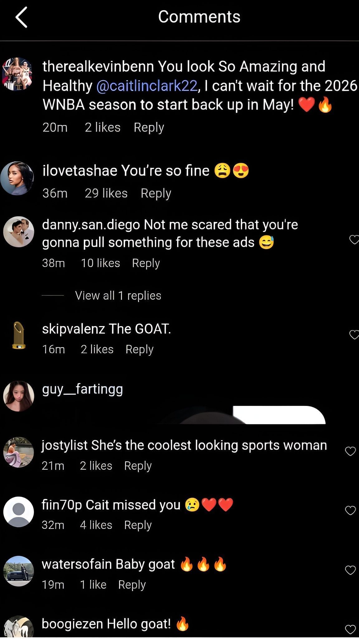 Comments on the post