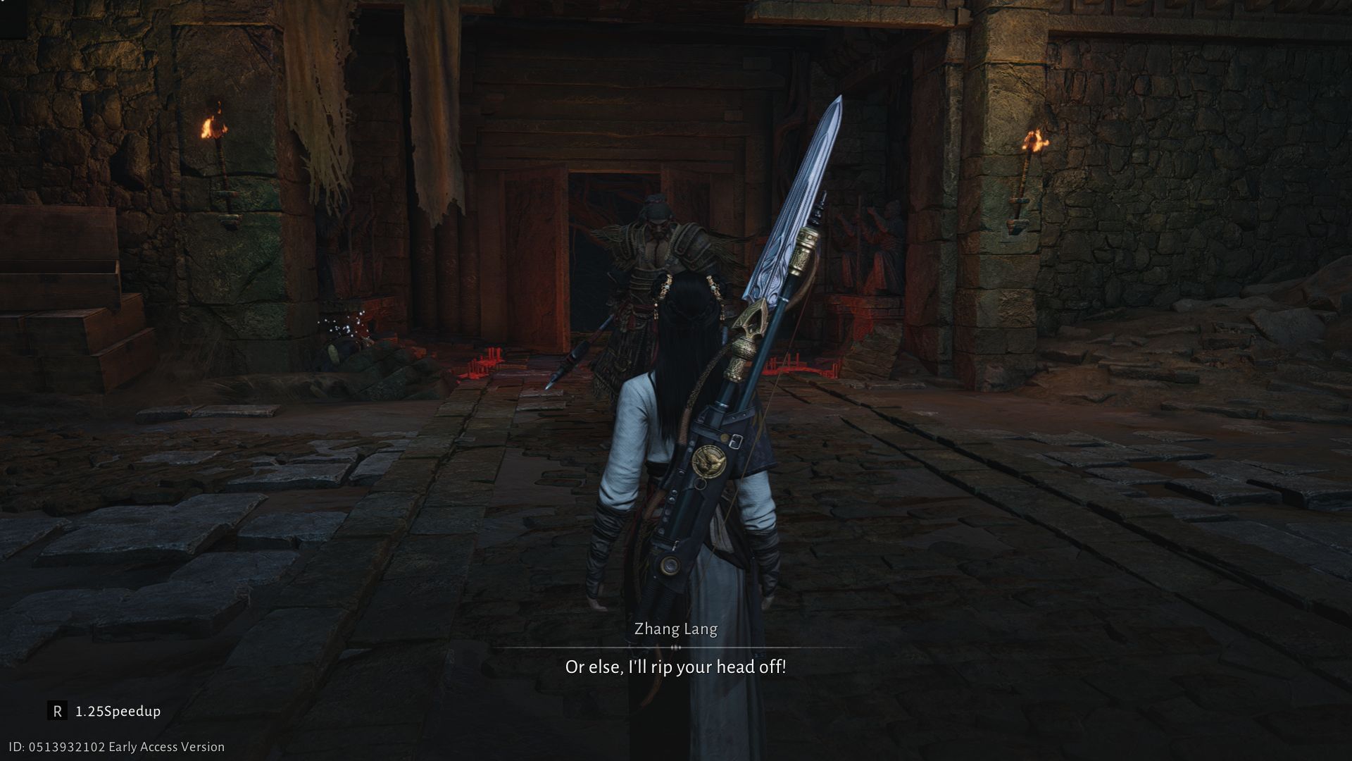 Defeat Zhang Lang (Image via NetEase)