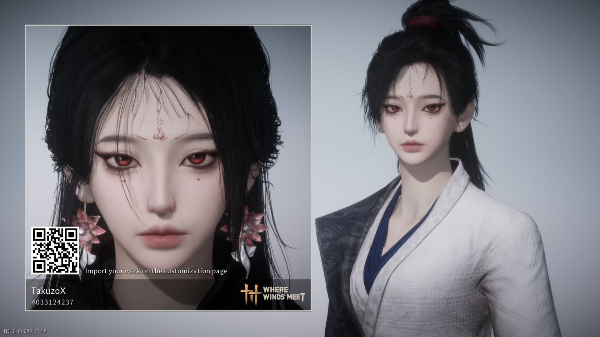 Use code ARTaRiyV4rjpOmBTcIX to get this character in Where Winds Meet (Image via Everstone Studios)