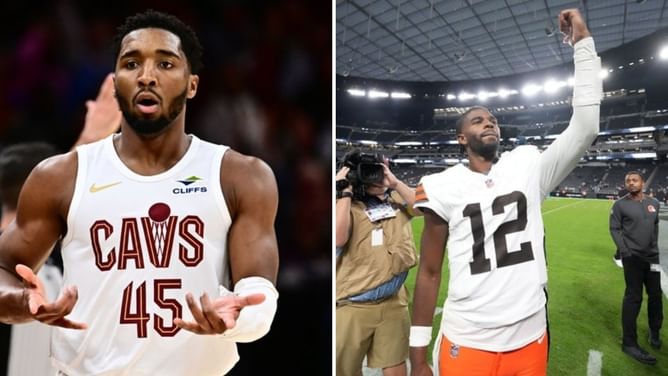 Cavs star Donovan Mitchell honors Shedeur Sanders' historic game with special gesture after Browns QB's win vs. Raiders