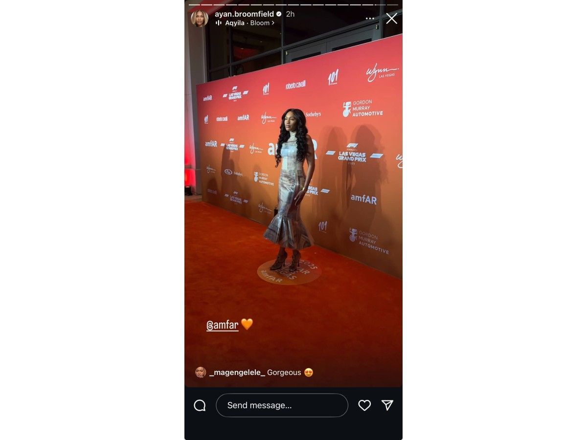 Broomfield&#039;s Instagram story