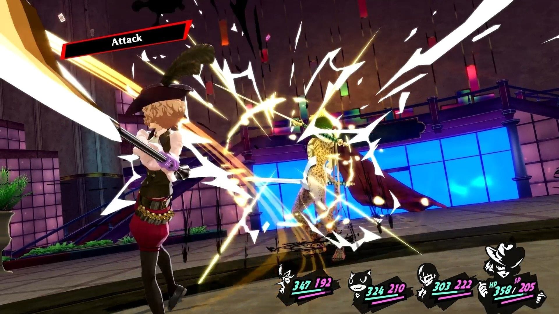 A still of Persona 5 gameplay (Image via SEGA)