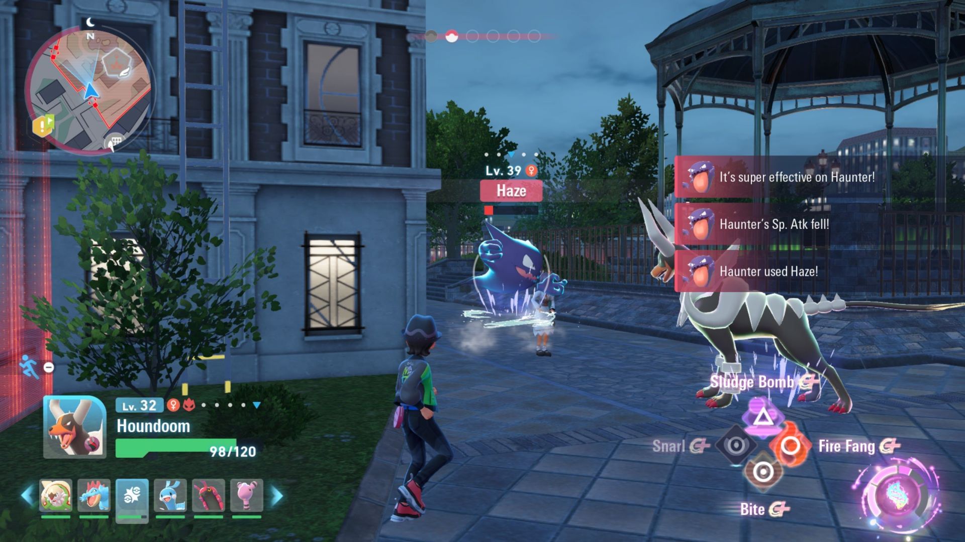 Mega Evolution boosts Houndoom's moves (Image via The Pokemon Company)