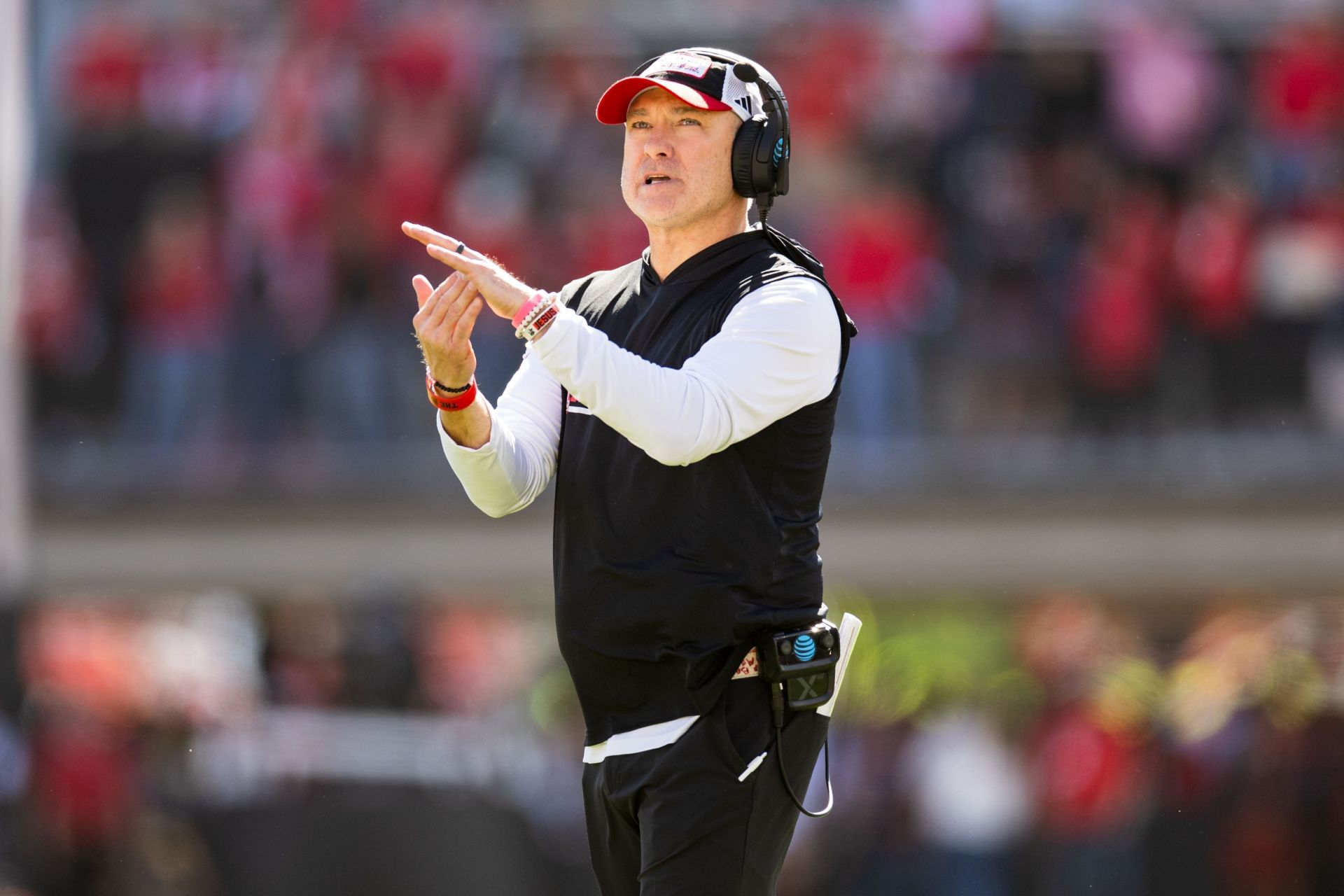 Texas Tech HC Joey McGuire - Source: Getty