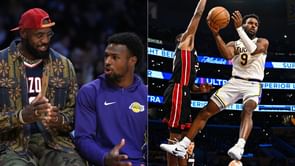 Nick Wright Rips Critics Using Bronny James to Bash LeBron James After Lakers Guard Impresses in Back-to-Back Games