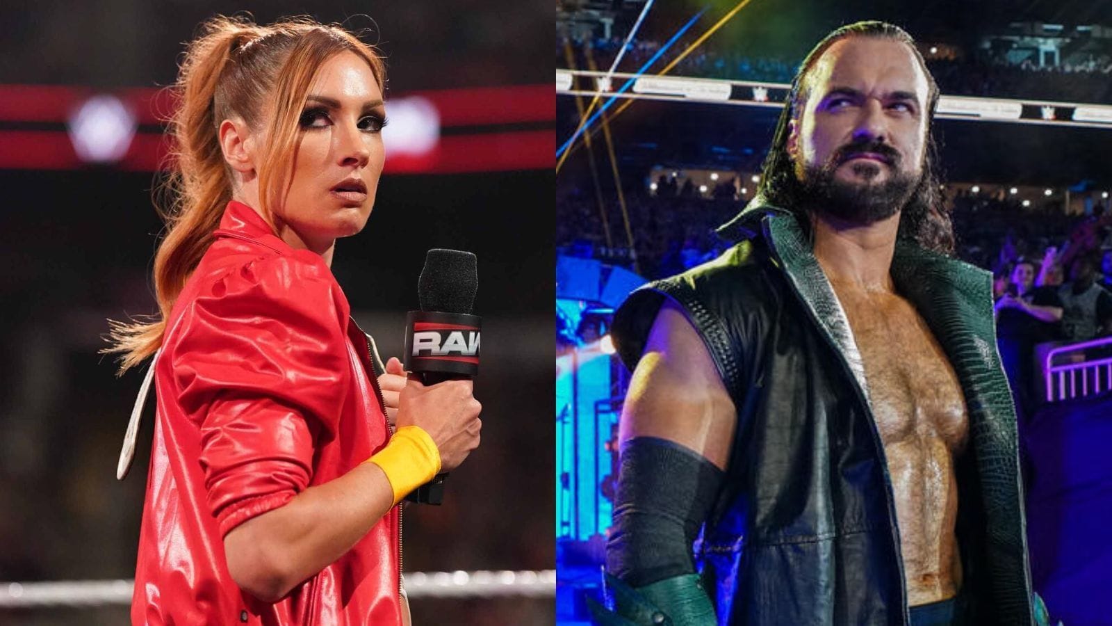 Becky Lynch and Drew McIntyre
