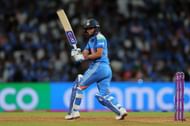 Harmanpreet Kaur batting. (Image Credits: Getty)