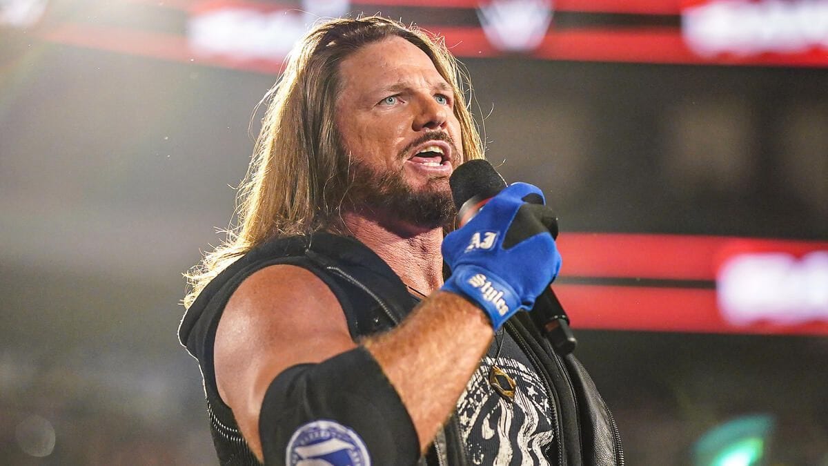 AJ Styles on RAW (Picture Courtesy: WWE.com)