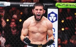 “American people have guns” - Islam Makhachev jokes about carrying a weapon at UFC 322 title fight