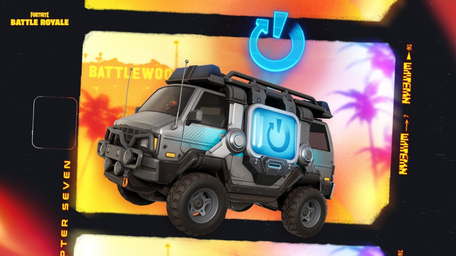 The drivable reboot van also makes it easier for players to revive teammates with ease (Image via Epic Games)