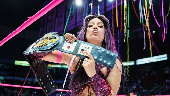 Mercedes Mone sends a message after major accomplishment