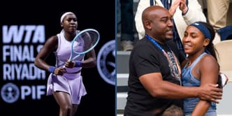 Coco Gauff's father Corey makes frustrations clear as 21 y/o continues to be dragged for serve struggles