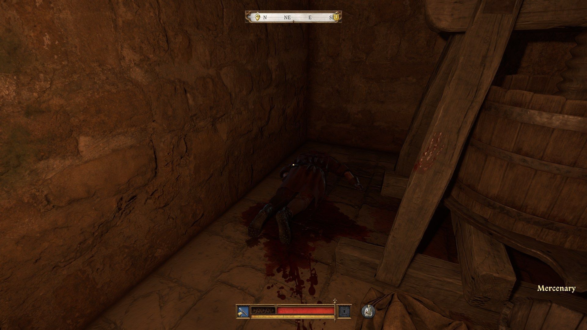 Find and inspect the mercenary (Image via Deep Silver)