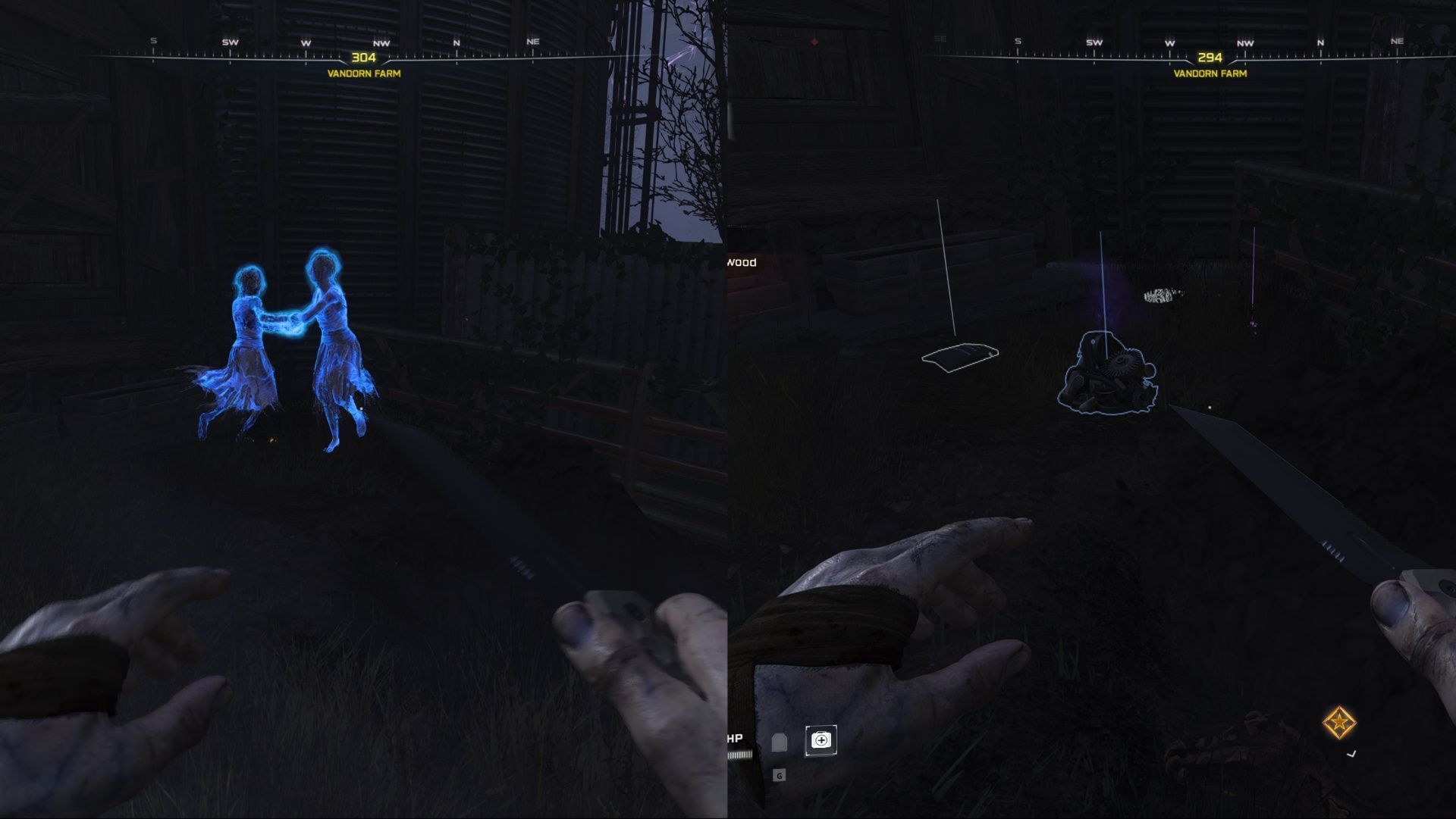 Head outside to find both of the twins playing (Image via Activision)