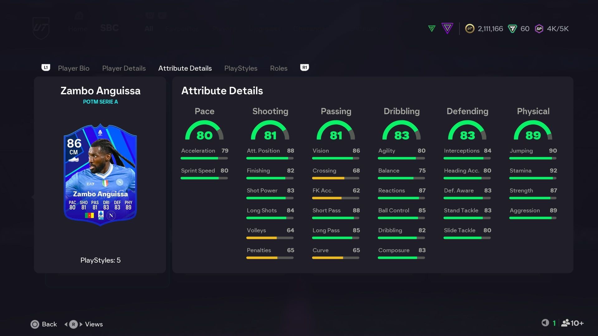 Statistiky (obrázek přes EA Sports)