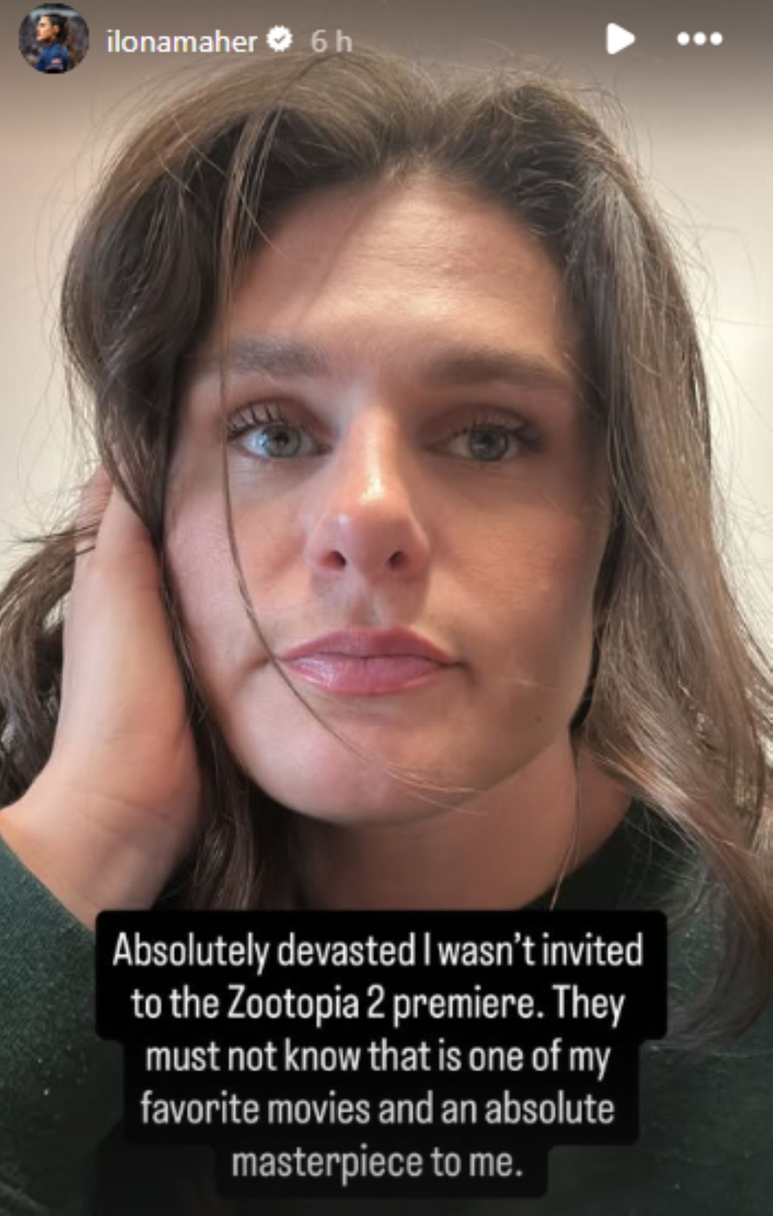 Screengrab of Ilona Maher&#039;s Instagram story [Image Source : Ilona Maher&#039;s Instagram] 