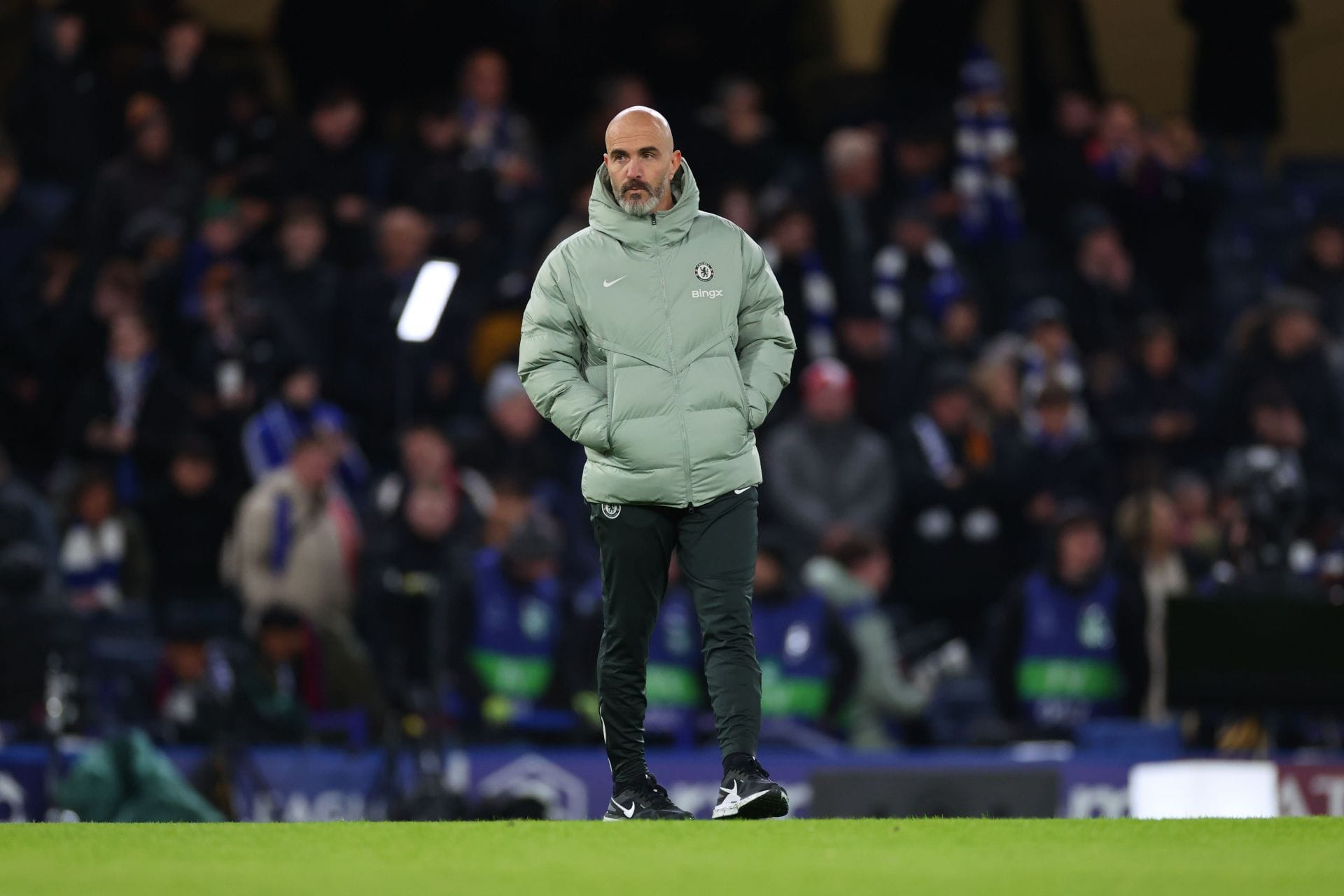 Chelsea head coach Enzo Maresca&#039;s side face the Gunners this weekend.