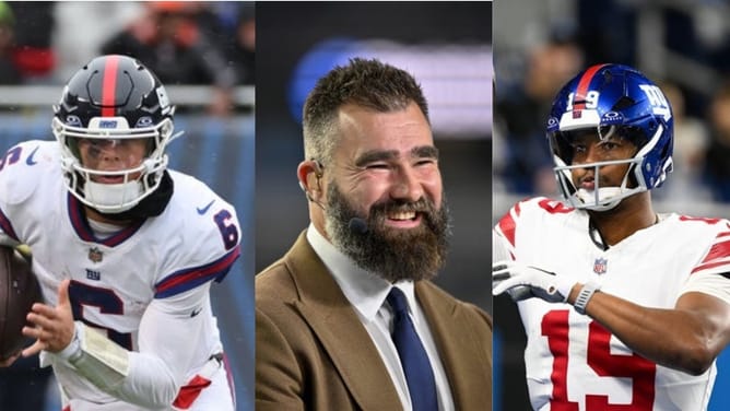 "I'm so kind of upset that Jaxson Dart's gonna start": Jason Kelce makes bold claims about Jameis Winston after stunning showing vs. Lions