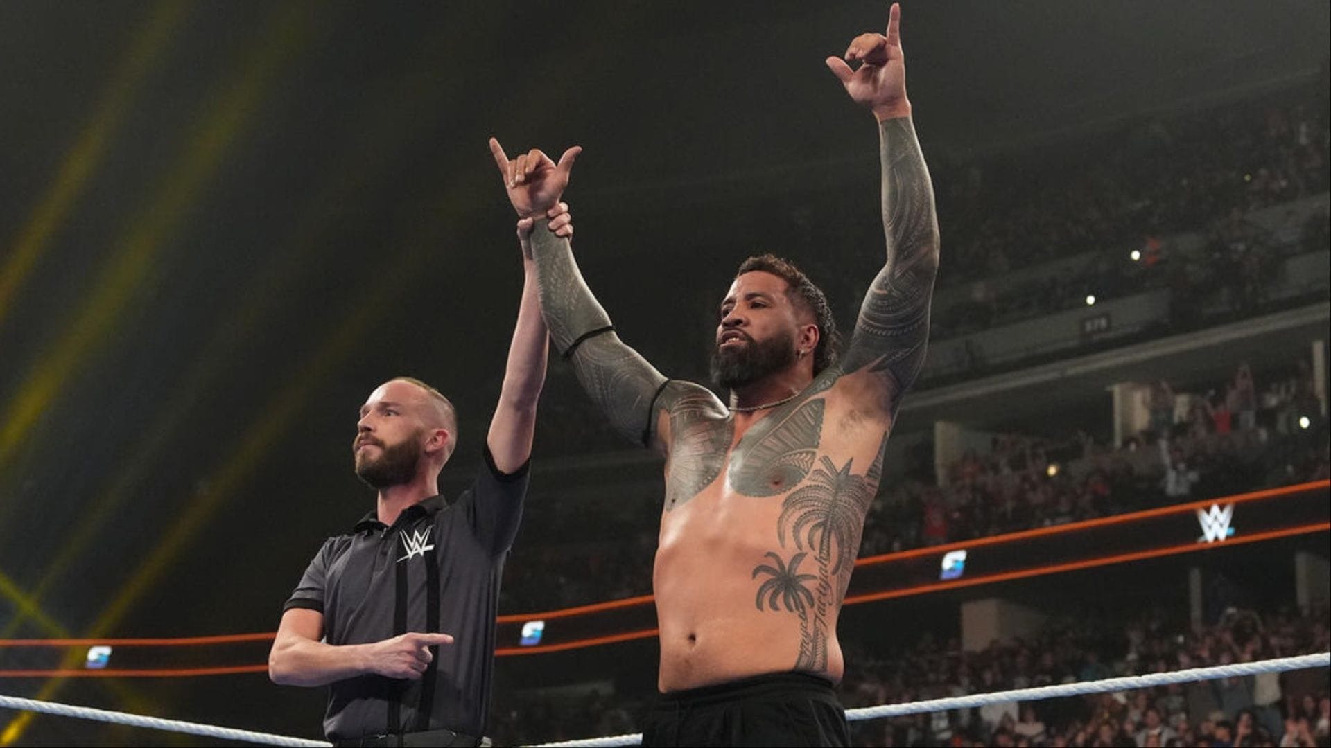 Jey Uso won on SmackDown. (Photo: WWE.com)