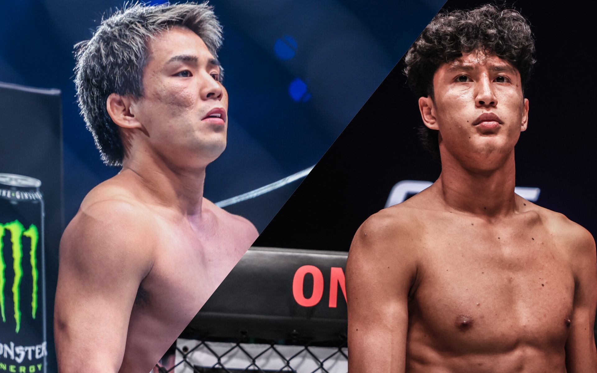 Yuki Yoza (L) and Nabil Anane (R) | Image by ONE Championship