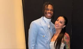 Travis Hunter's wife Leanna drops 4-word reaction to heartfelt 24th birthday tribute from Jags WR