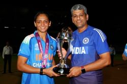 Women's head coach Amol Muzumdar gets rousing reception at his Mumbai residence after World Cup 2025 win [In Pictures]