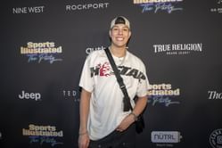 Chris Jones’ ex Sheawna drops 2-word compliment on Jackson Mahomes’ gameday outfit during Chiefs–Colts game