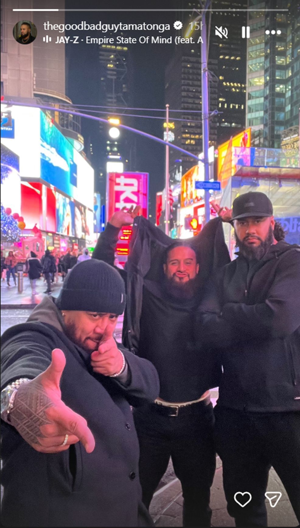 Solo Sikoa has backup (image via @thegoodbadguytamatonga on Instagram)