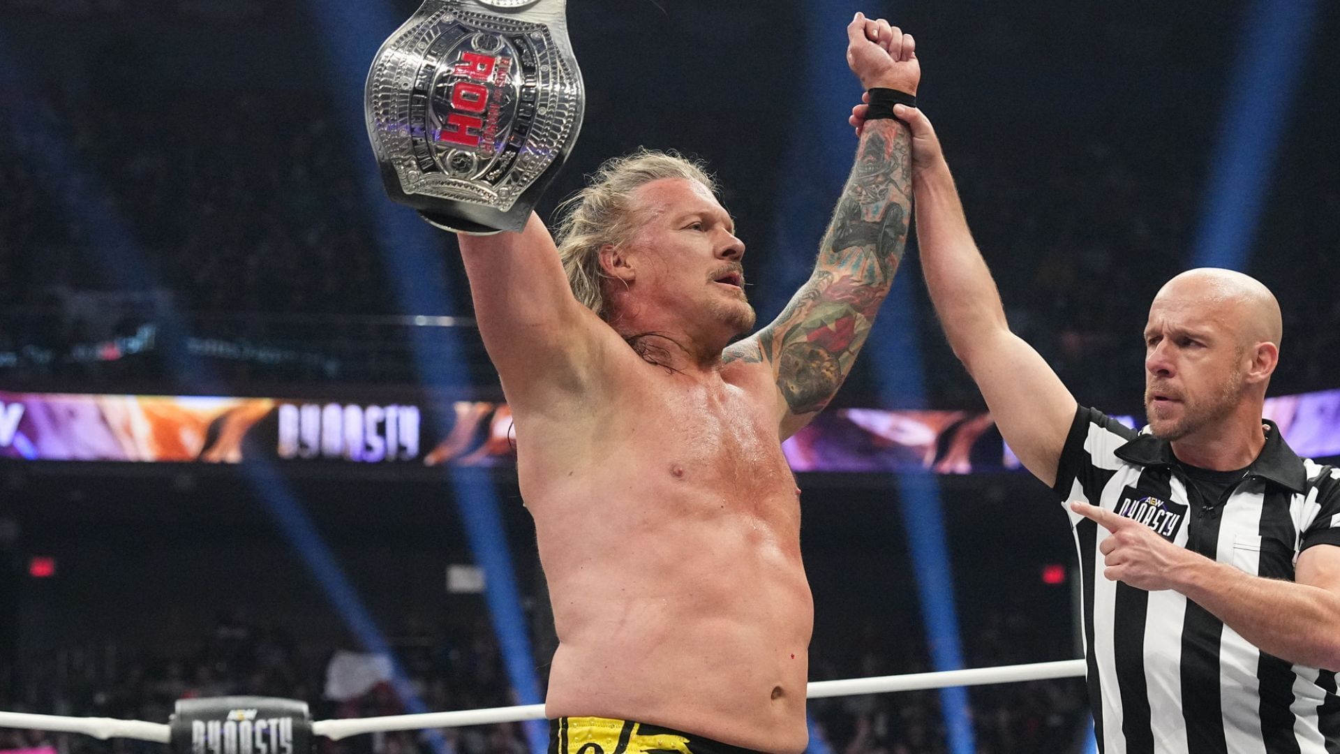 Chris Jericho is a former AEW World Champion [Photo courtesy of AEW