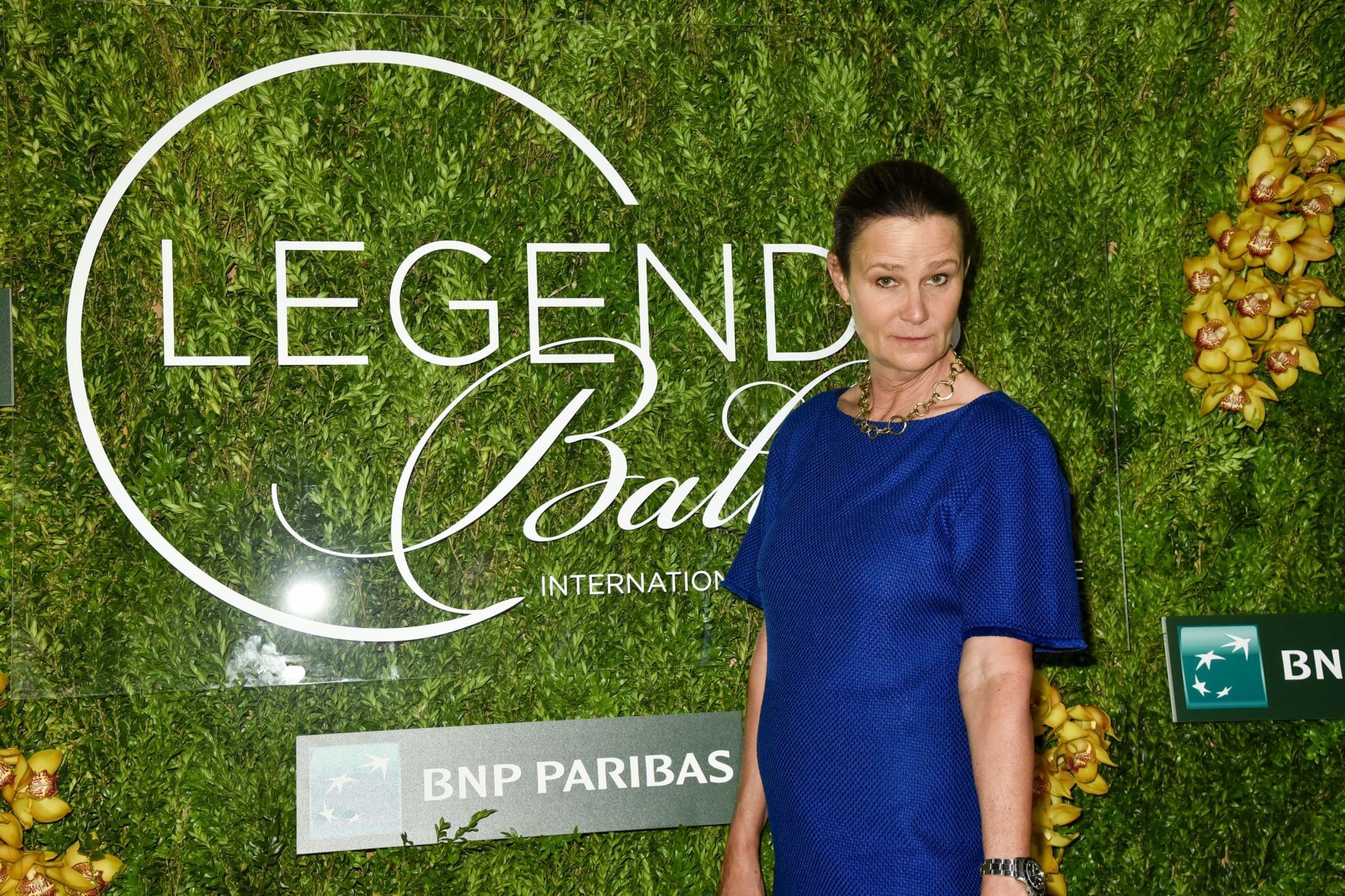 Shriver at the International Tennis Hall Of Fame Legends Ball - Source: Getty