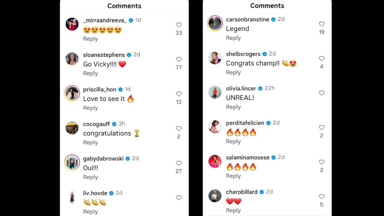 Source: Victoria Mboko&#039;s Instagram