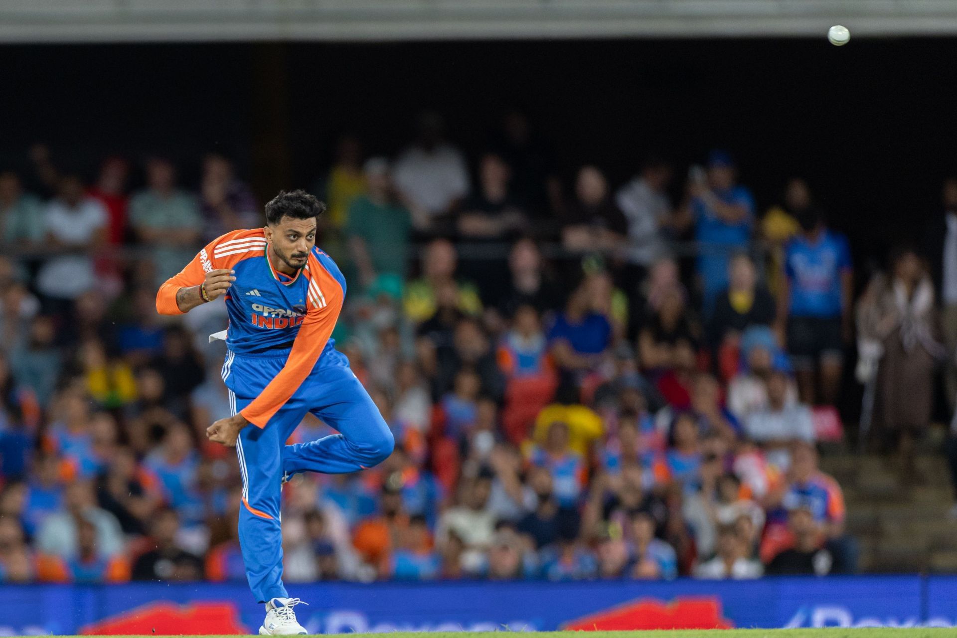 Axar Patel impressed with his all-round performances in the T20I series against Australia. [P/C: Getty]