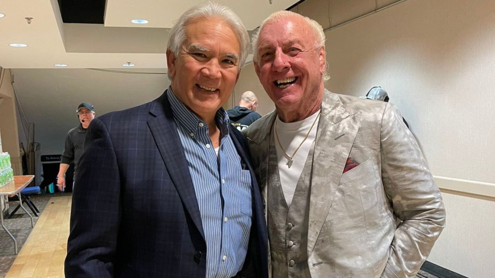Ricky Steamboat and Ric Flair