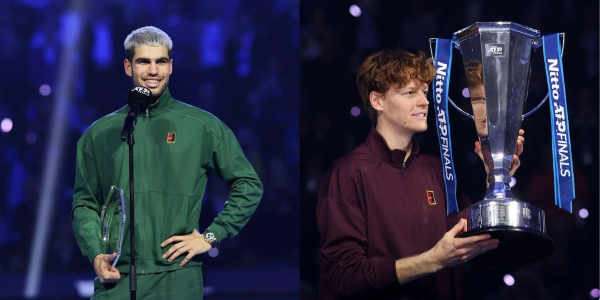 What Carlos Alcaraz and Jannik Sinner said about each other at ATP Finals (Source: Getty)