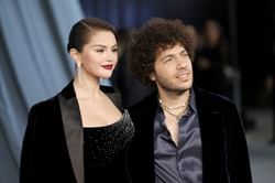 "Aww! So sweet!": Perez Hilton raves after Benny Blanco shares "never-before-seen" photos from his wedding with Selena Gomez featuring Taylor Swift