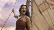 Catherine Laga'aia as Moana (Image via YouTube/Disney)