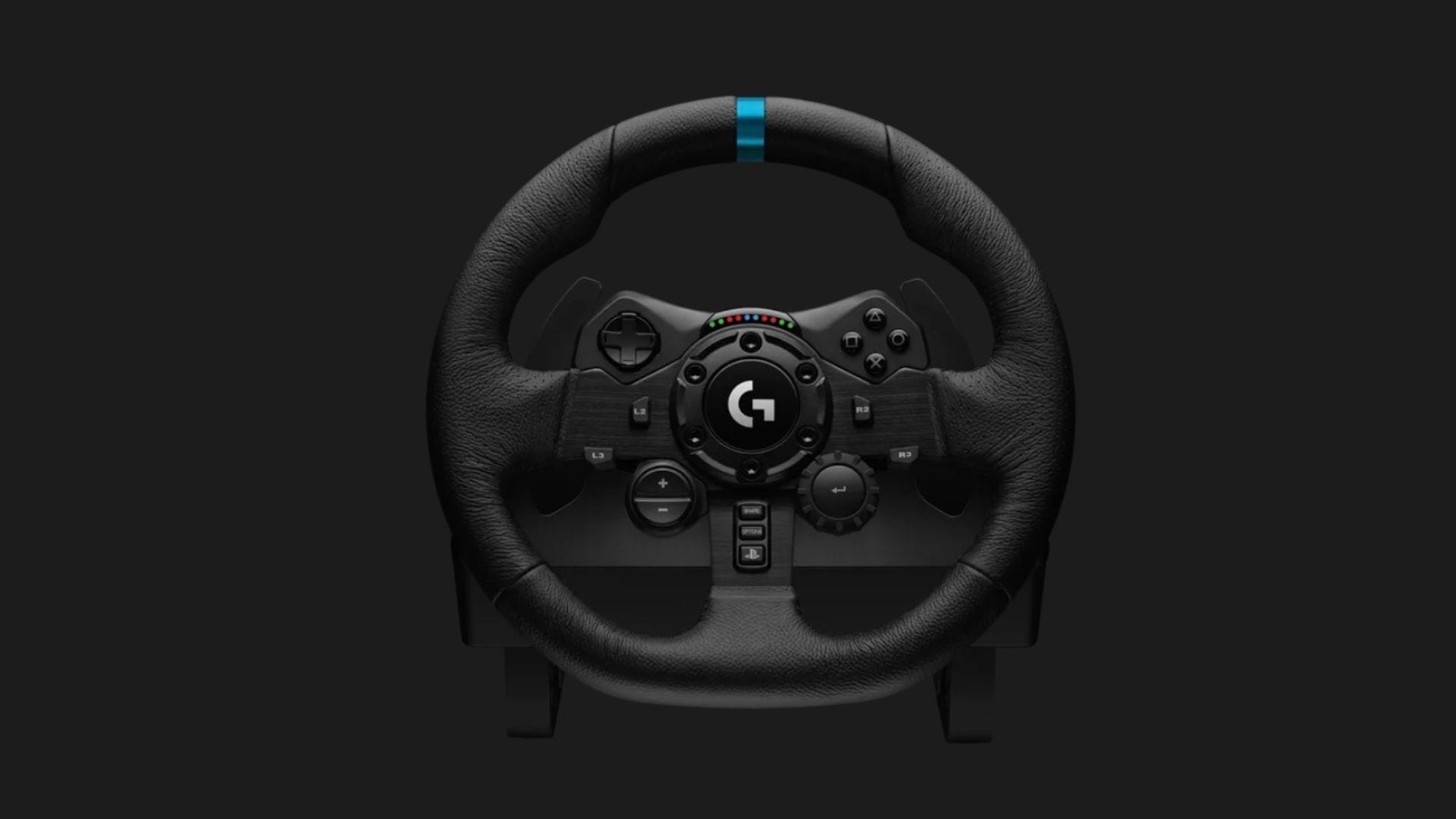 Logitech G923 racing wheel (Image via Logitech)