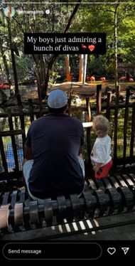 A screenshot from Jena Sims' Instagram story (via @jenamsims)