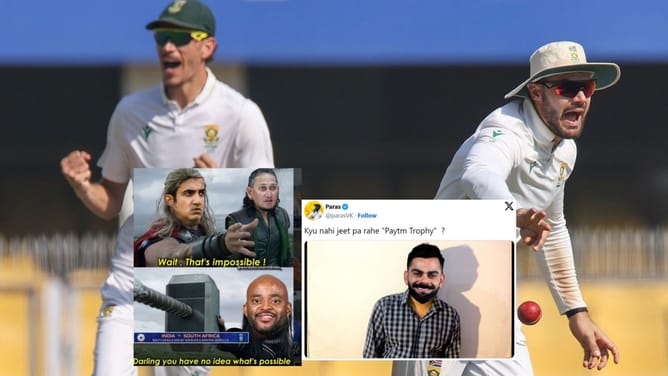 "Lord Bavuma 2 - India 0" - Top 10 funny memes after South Africa's thumping away whitewash Test series victory against India 2025