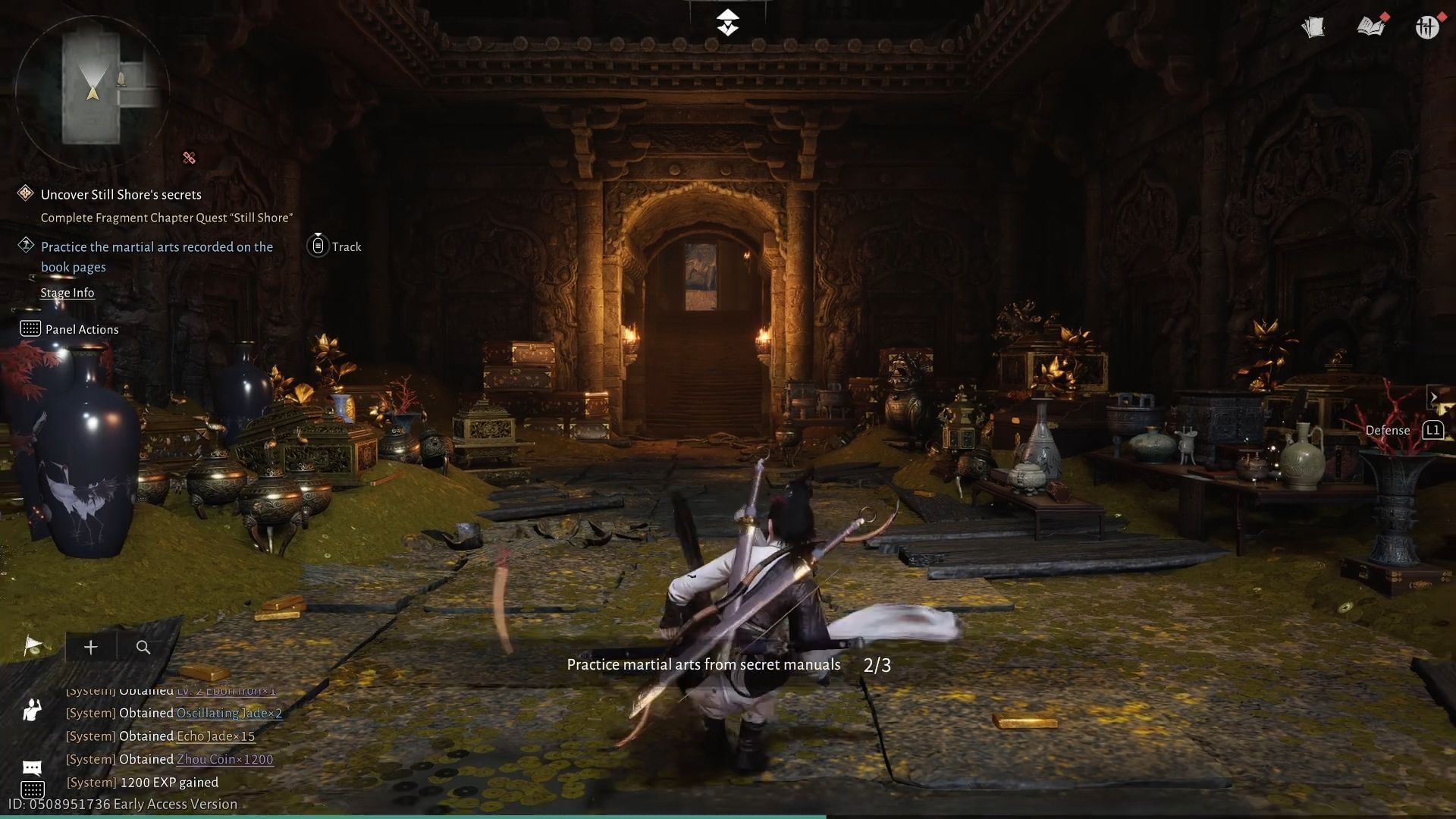 Perform the martial arts moves (Image via NetEase Games)