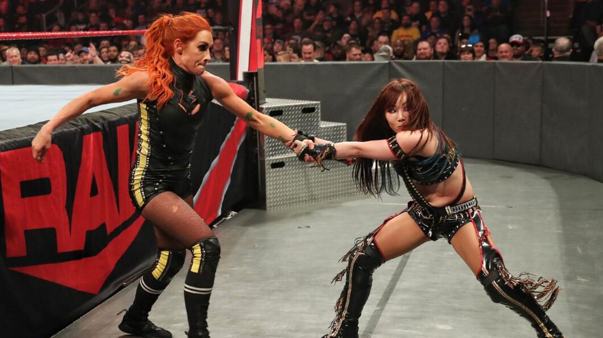 Becky Lynch. Kairi Sane