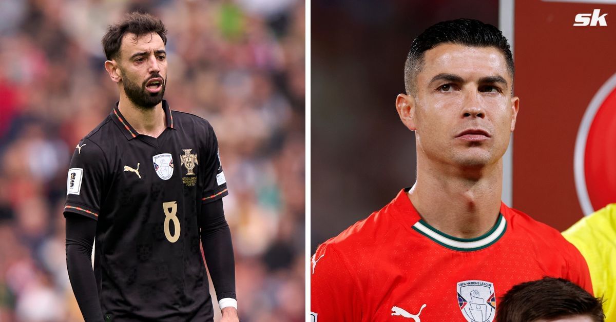 After scoring hat-trick in 9-1 win over Armenia, Bruno Fernandes comments on whether Portugal play better without Cristiano Ronaldo